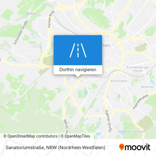 Sanatoriumstraße Karte