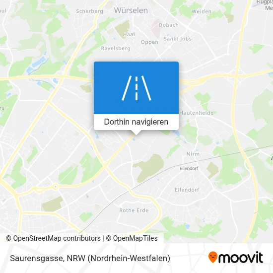 Saurensgasse Karte