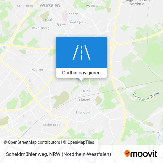 Scheidmühlenweg Karte