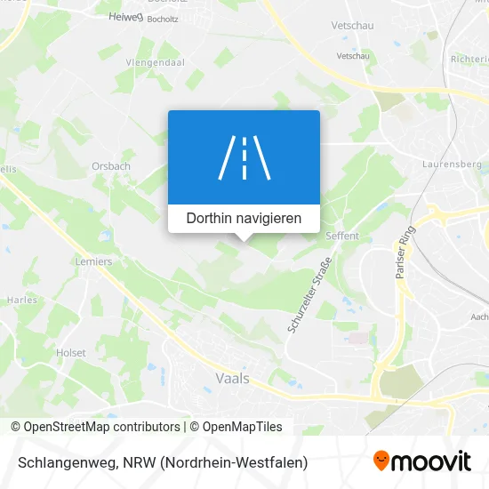 Schlangenweg Karte
