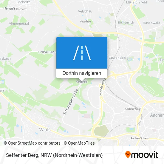 Seffenter Berg Karte