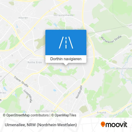 Ulmenallee Karte