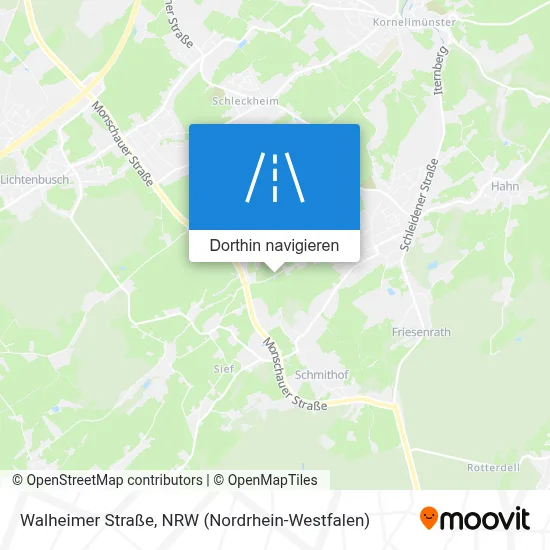 Walheimer Straße Karte