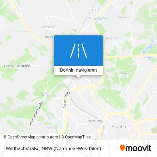 Wildbachstraße Karte