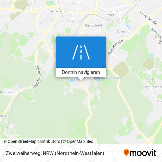 Zweiweiherweg Karte