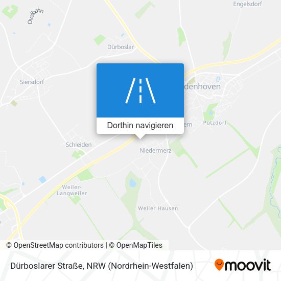 Dürboslarer Straße Karte