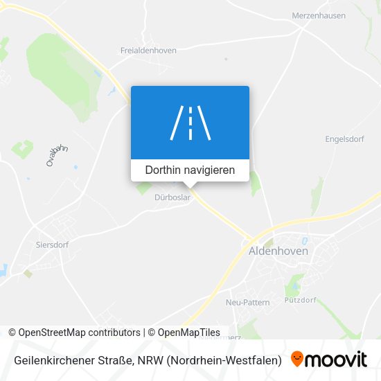 Geilenkirchener Straße Karte