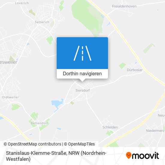 Stanislaus-Klemme-Straße Karte