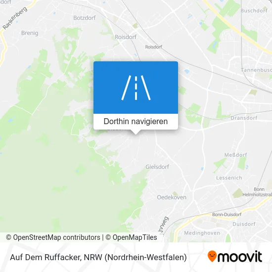 Auf Dem Ruffacker Karte