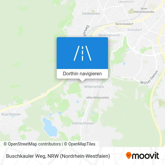 Buschkauler Weg Karte