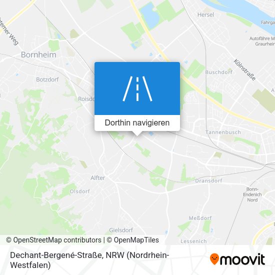 Dechant-Bergené-Straße Karte