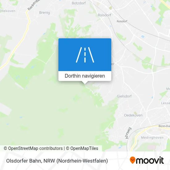 Olsdorfer Bahn Karte