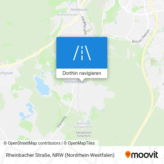 Rheinbacher Straße Karte