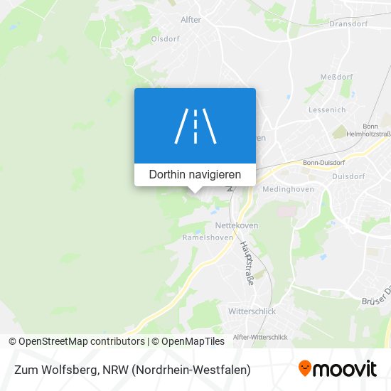 Zum Wolfsberg Karte