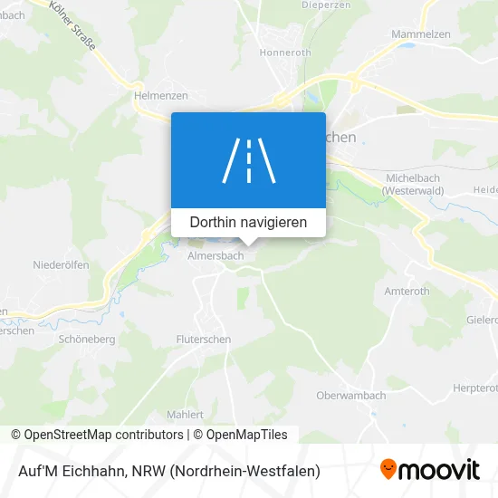 Auf'M Eichhahn Karte