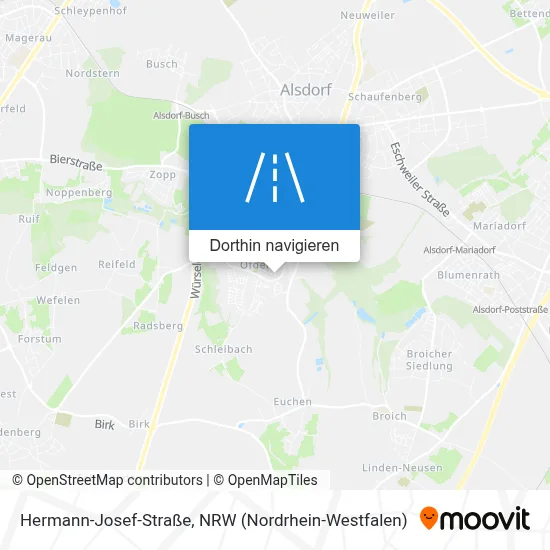 Hermann-Josef-Straße Karte