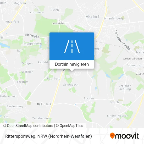 Ritterspornweg Karte