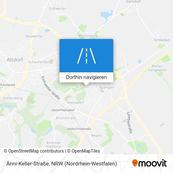 Änni-Keller-Straße Karte