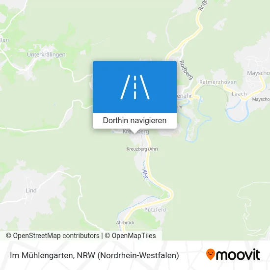 Im Mühlengarten Karte