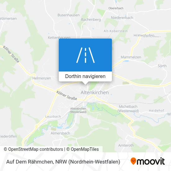 Auf Dem Rähmchen Karte