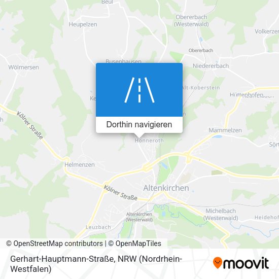 Gerhart-Hauptmann-Straße Karte