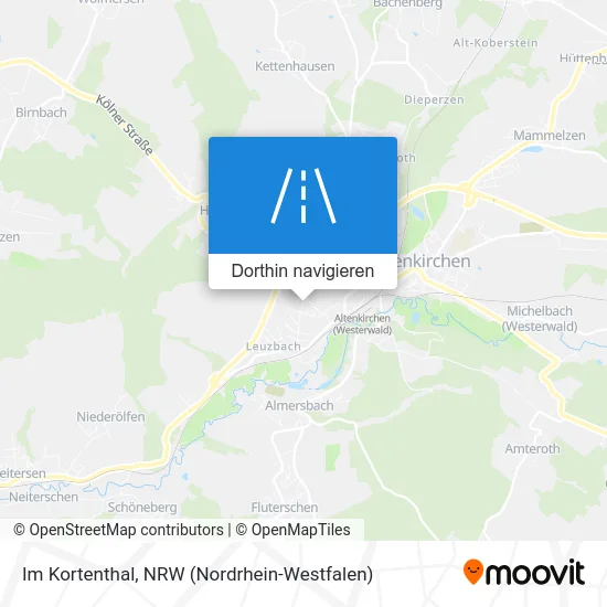 Im Kortenthal Karte