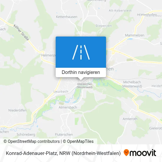 Konrad-Adenauer-Platz Karte