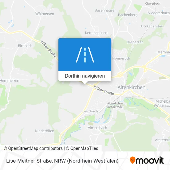 Lise-Meitner-Straße Karte