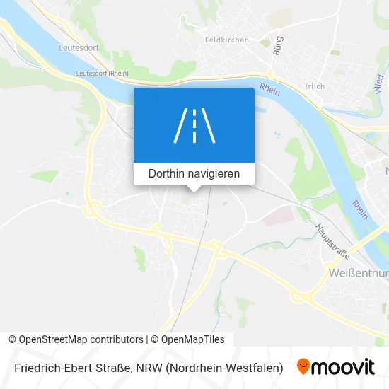 Friedrich-Ebert-Straße Karte