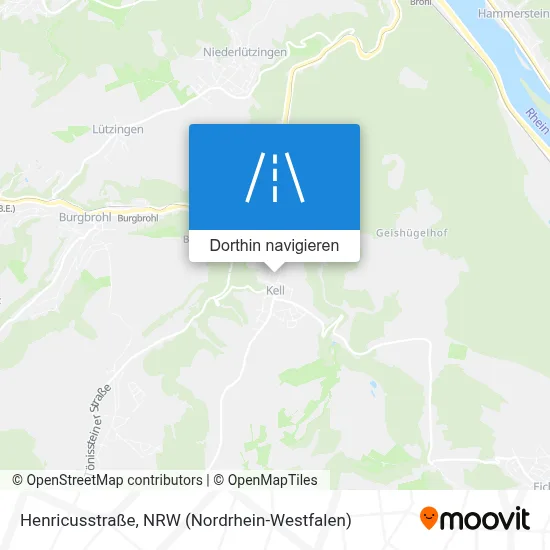 Henricusstraße Karte