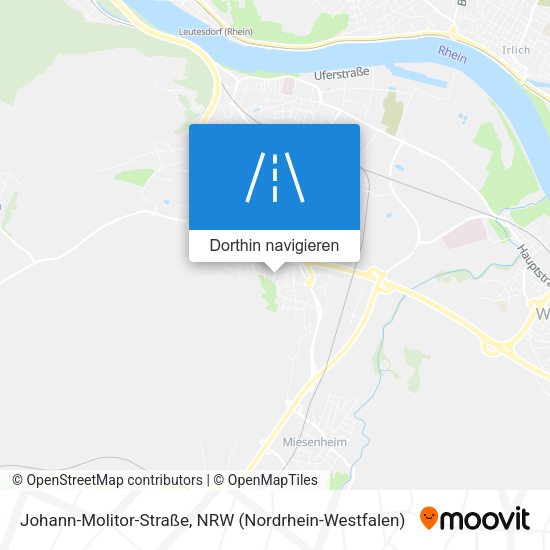 Johann-Molitor-Straße Karte