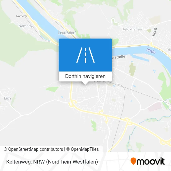 Keltenweg Karte