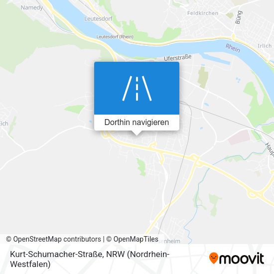 Kurt-Schumacher-Straße Karte