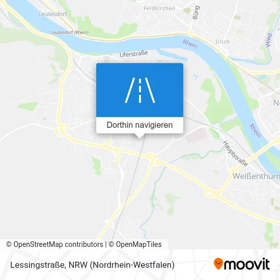 Lessingstraße Karte