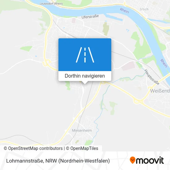 Lohmannstraße Karte