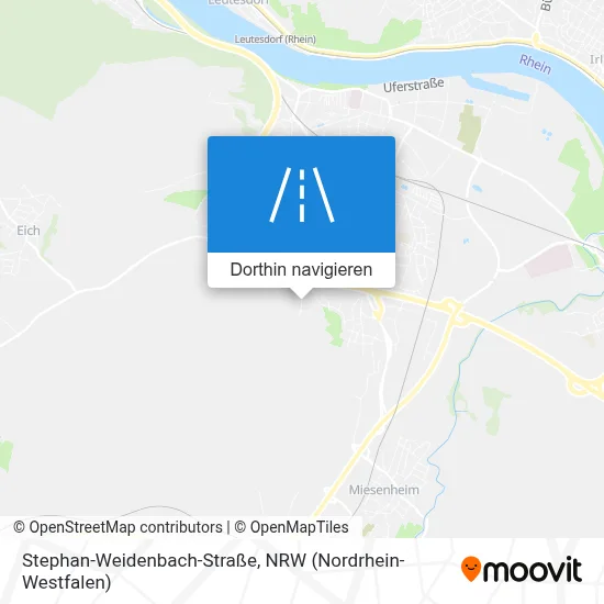 Stephan-Weidenbach-Straße Karte