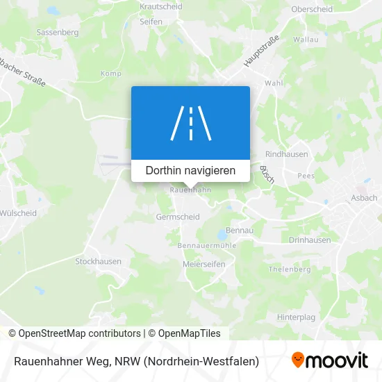 Rauenhahner Weg Karte