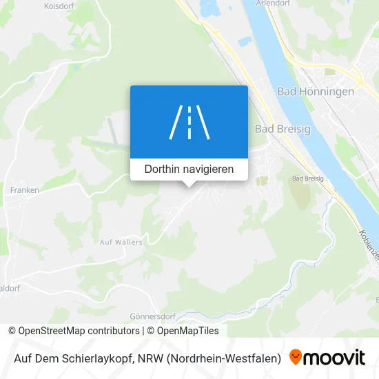 Auf Dem Schierlaykopf Karte