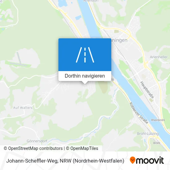 Johann-Scheffler-Weg Karte