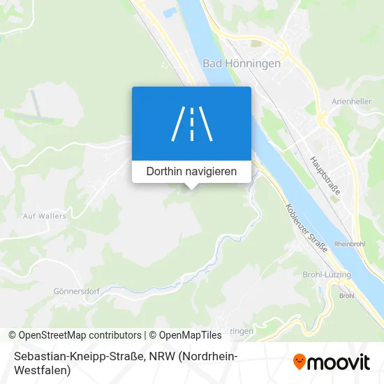 Sebastian-Kneipp-Straße Karte