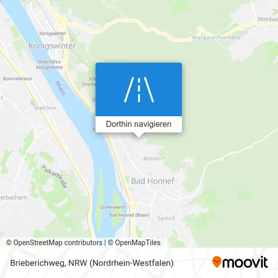 Brieberichweg Karte