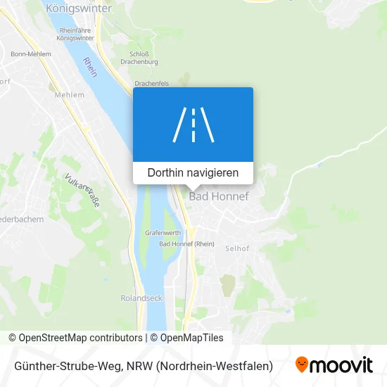 Günther-Strube-Weg Karte