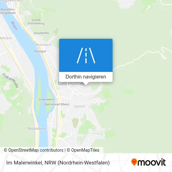 Im Malerwinkel Karte