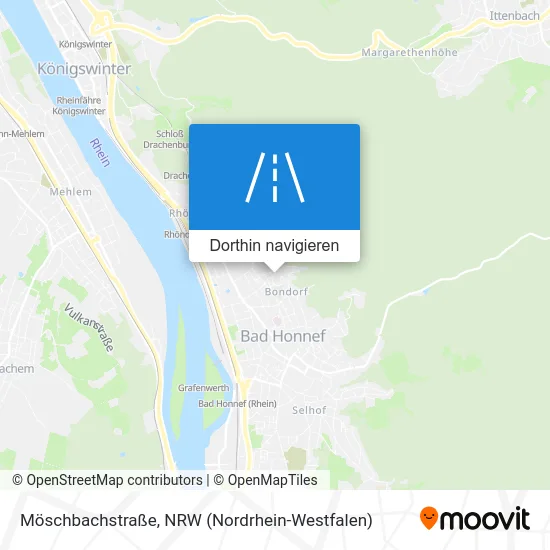 Möschbachstraße Karte