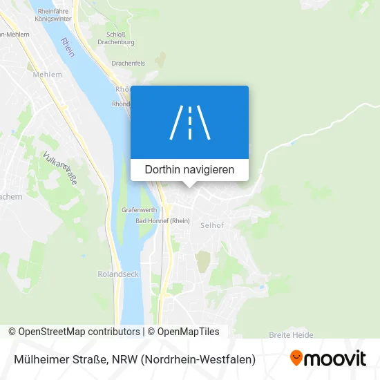 Mülheimer Straße Karte