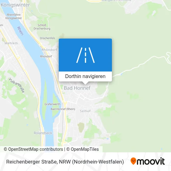 Reichenberger Straße Karte