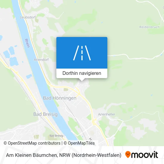 Am Kleinen Bäumchen Karte