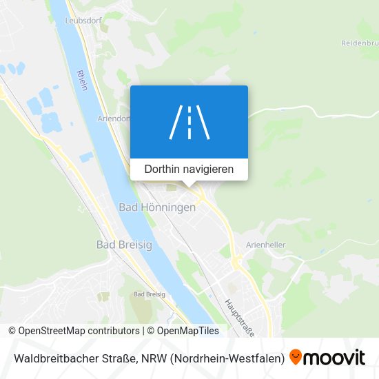 Waldbreitbacher Straße Karte