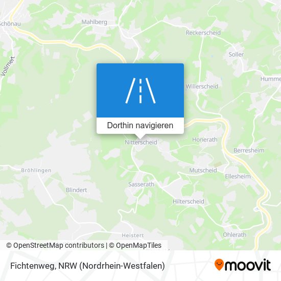 Fichtenweg Karte