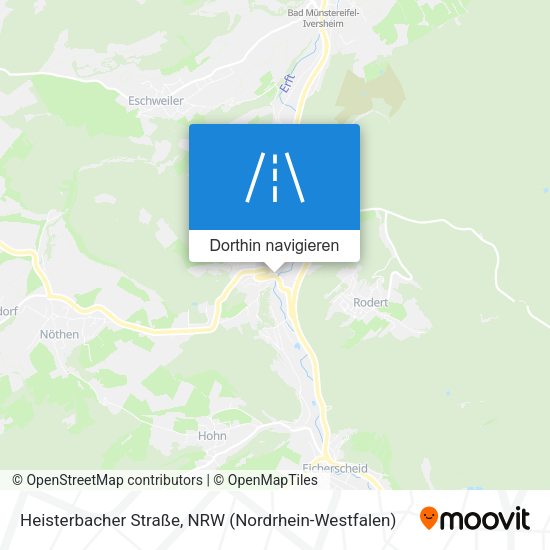 Heisterbacher Straße Karte